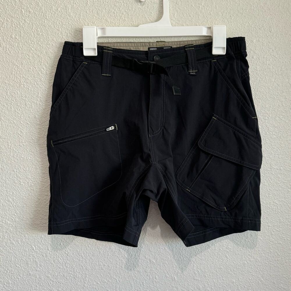 REI Women's Size‎ 10 UPF 30+ Black Hiking Shorts Gorpcore Granola Girl Nylon